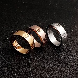 SILVER LOVE RINGS